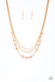 Paparazzi Necklace - Tour de Demure - Gold
