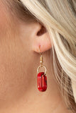 Paparazzi Necklace - Fashionista Fever - Red