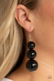 Paparazzi Earring - Material World - Black