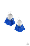 Paparazzi Earring - Tassel Tribute - Blue