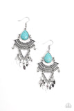 Paparazzi Earring - Vintage Vagabond - Blue