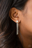 Paparazzi Earring - Rebel Refinement - White