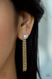 Paparazzi Earring - Rebel Refinement - Gold