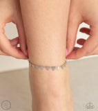 Paparazzi Bracelet - Sand Shark - Silver Anklet
