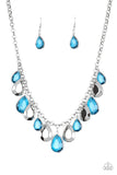 Paparazzi Necklace - CLIQUE-bait - Blue