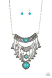 Paparazzi Necklace - Sahara Royal - Blue