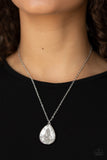 Paparazzi Necklace - So Obvious - White