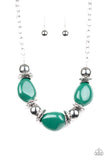 Paparazzi Necklace - Vivid Vibes - Green