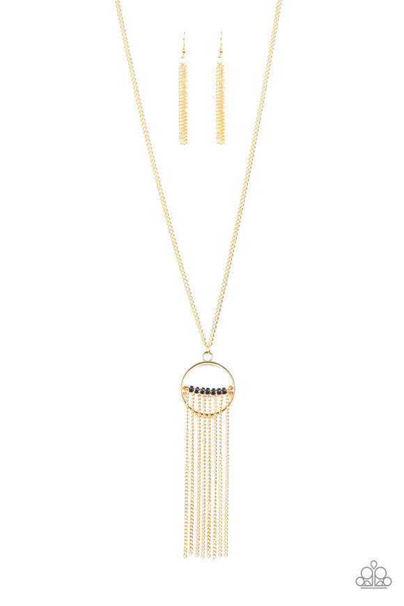 Paparazzi Necklace - Terra Tassel - Gold