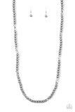 Paparazzi Necklace - Girls Have More FUNDS - Silver
