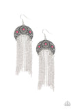 Paparazzi Earring - Lunar Melody - Pink