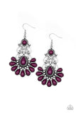 Paparazzi Earring - Paradise Parlor - Purple