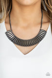 Paparazzi Necklace - My Main MANE - Black