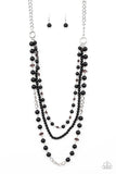 Paparazzi Necklace - New York City Chic - Black