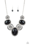 Paparazzi Necklace - The Medallion-aire - Black