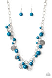Paparazzi Necklace - Guru Garden - Blue