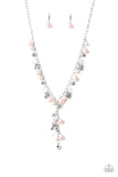 Paparazzi Necklace - Vintage Heartthrob - Pink