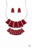 Paparazzi Necklace - Lions, TIGRESS, and Bears - Red