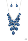 Paparazzi Necklace - Shop Til You TEARDROP - Blue