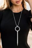 Paparazzi Necklace - Not A HEIR Out of Place - White