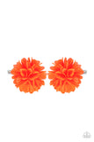 Paparazzi Hair Accessory - Neatly Neon - Orange