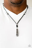 Paparazzi Necklace - Midnight Meteorite - Black