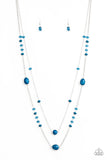 Paparazzi Necklace - Dazzle The Crowd - Blue
