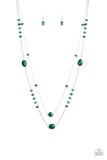 Paparazzi Neckalce - Dazzle The Crowd - Green