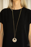 Paparazzi Necklace - Pearl Panache - Gold