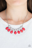 Paparazzi Necklace - Environmental Impact - Red