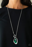 Paparazzi Necklace - Optical Opulence - Green