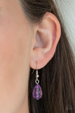 Paparazzi Necklace - Beach Buzz - Purple