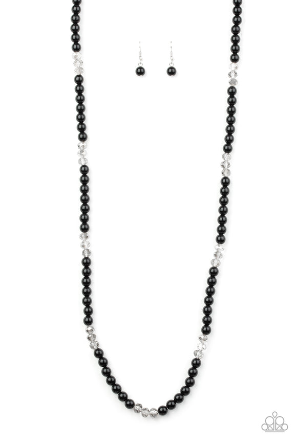 Paparazzi Necklace - Girls Have More FUNDS - Black