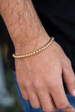 Paparazzi Bracelet - Metro Marathon - Gold