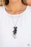 Paparazzi Necklace - Beach Buzz - Blue
