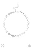 Paparazzi Necklace - Roundabout Radiance - Silver