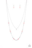 Paparazzi Necklace - Irresistibly Iridescent - Pink
