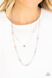 Paparazzi Necklace - Irresistibly Iridescent - Pink