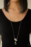Paparazzi Necklace - Lover - White Lanyard