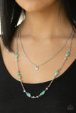 Paparazzi Necklace - Irresistibly Iridescent - Green
