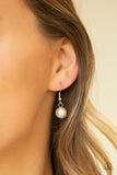 Paparazzi Necklace - Pearl Prodigy - White
