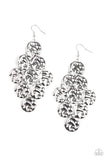 Paparazzi Earring - Metro Trend - Silver