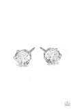 Paparazzi Earring - Delicately Dainty - White