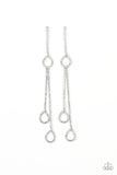 Paparazzi Earring - Chance of REIGN - White