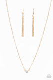 Paparazzi Necklace - Heartbeat Bling - Gold