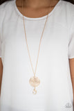Paparazzi Necklace - Marvelous in Mandalas - Rose Gold Lanyard