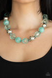 Paparazzi Necklace - Very Voluminous - Green