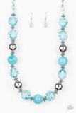 Paparazzi Necklace - Very Voluminous - Blue