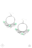 Paparazzi Earring - Chroma Chimes - Green