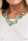 Paparazzi Necklace - Prismatic Sheen - Green